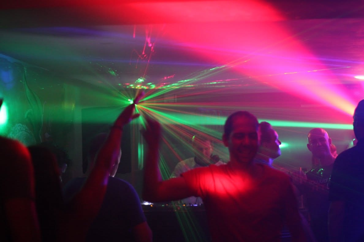 Trancelation crowd at a 2018 night