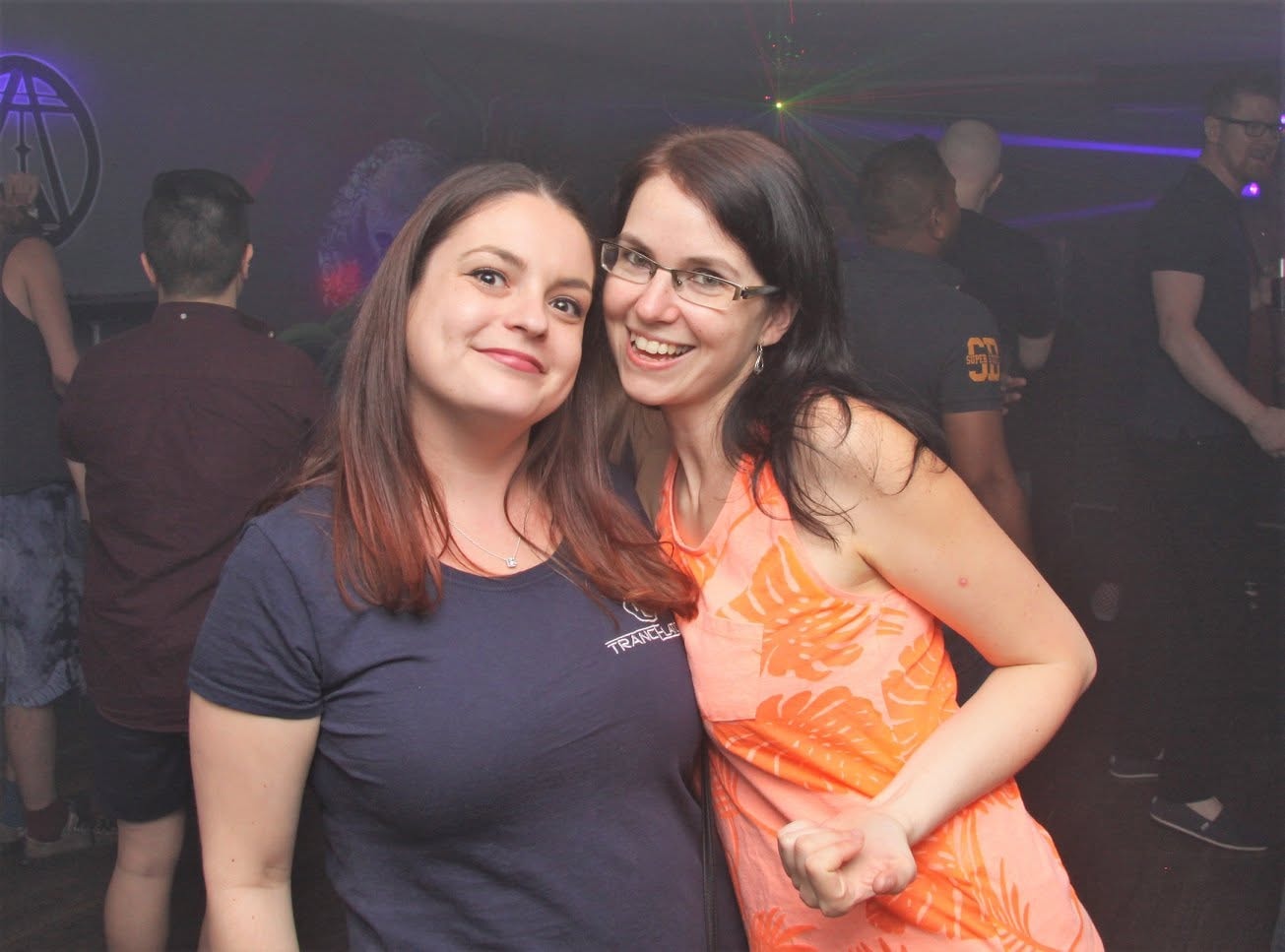 Trancelation crowd at a 2018 night