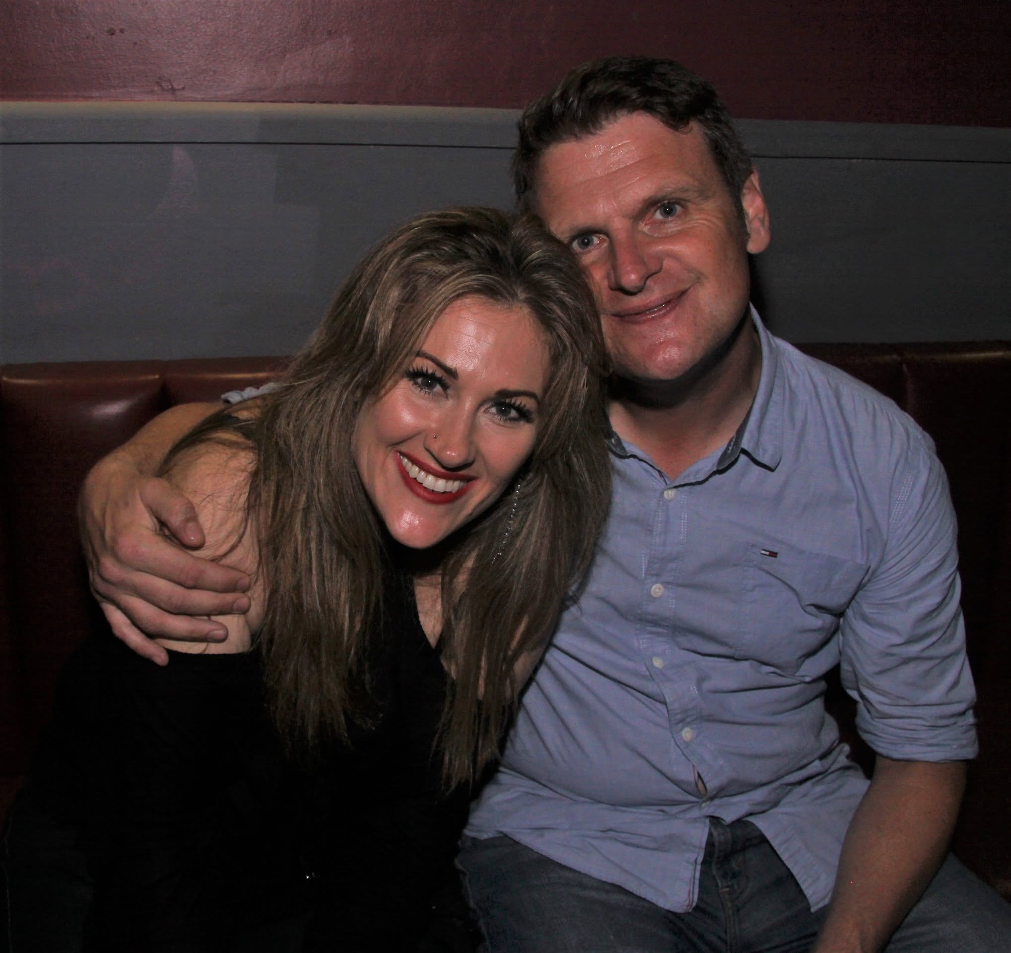 Couple relaxing at a Trancelation venue