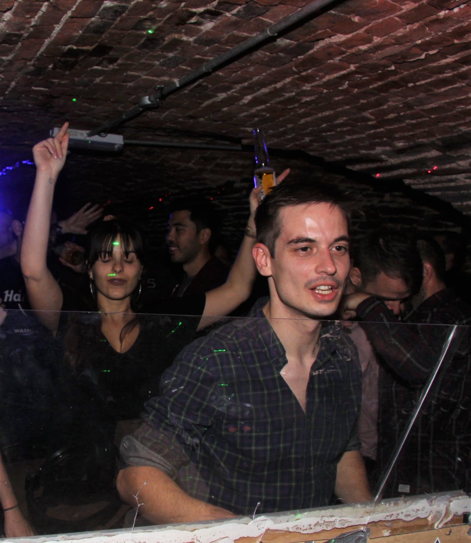 DJ at the booth with crowd behind at Trancelation