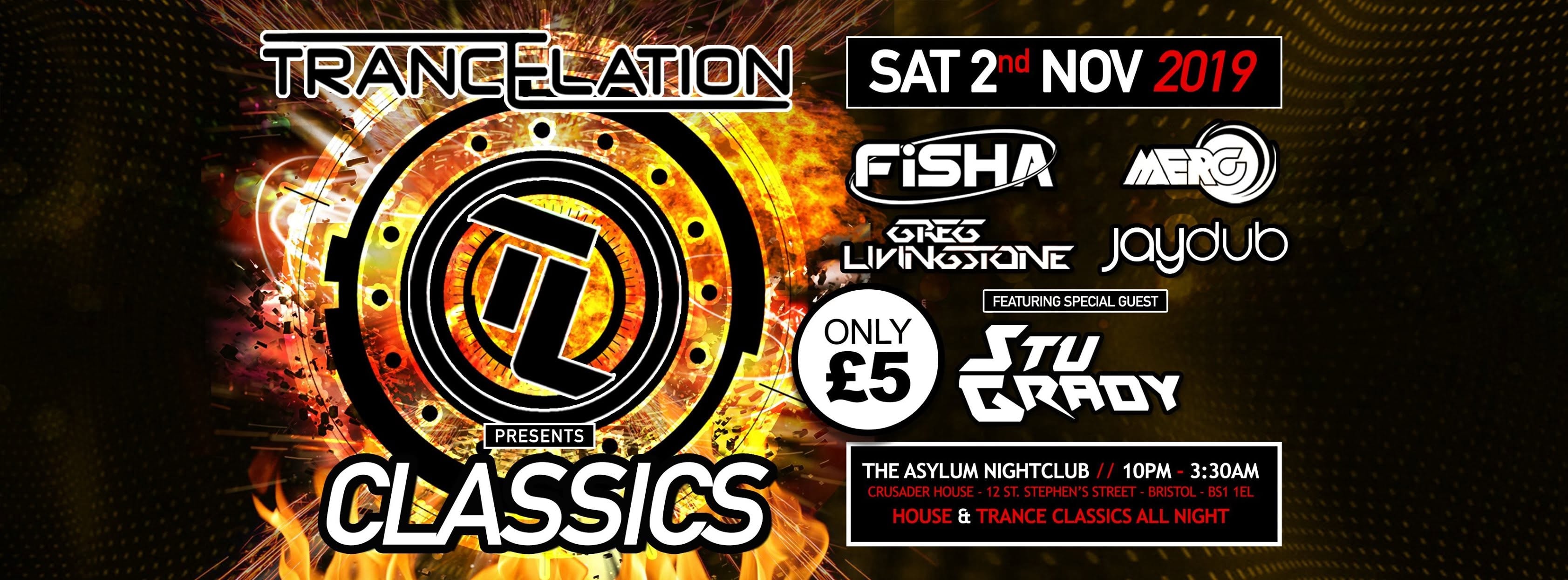Trancelation: Classics flyer